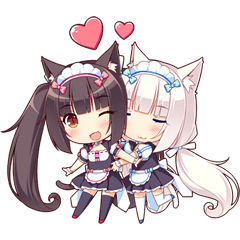 Nekopara 1 Line Stickers Line Store