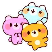 Colorful Bears