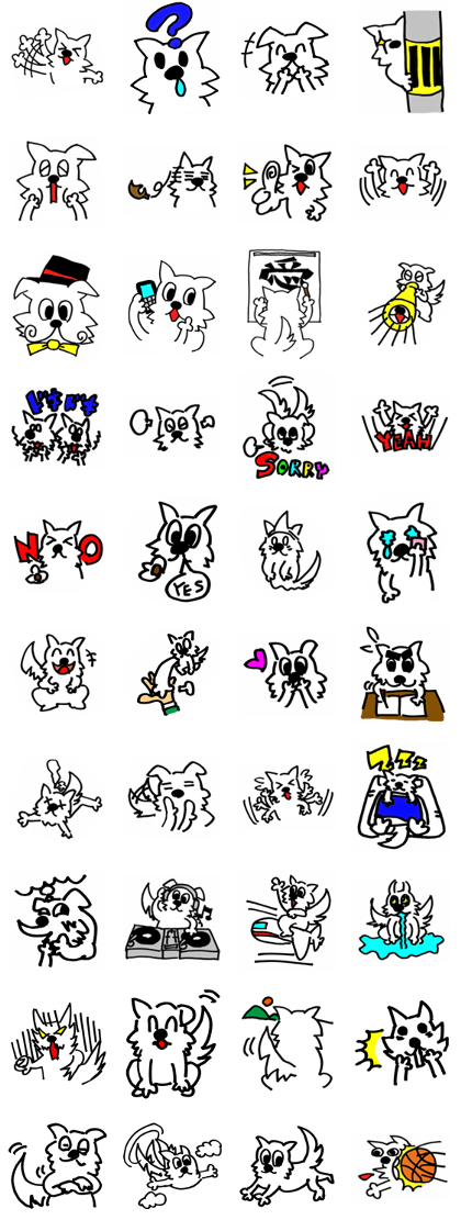 Jollly's stamps