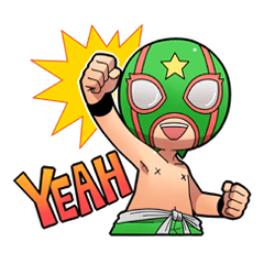 The Masked wrestler Andy!