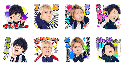 BLUE ENCOUNT Exclusive Stickers