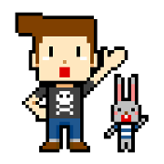 pixel boy & girl