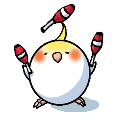 The juggling bird pon-chan