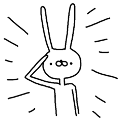 Rabbit life – LINE stickers | LINE STORE