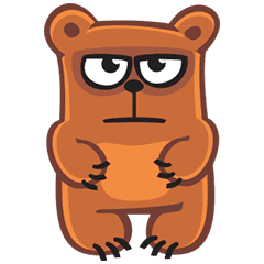 Grumpy Bear – LINE stickers | LINE STORE