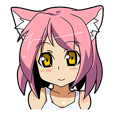 MOE-CAT-GIRL Stickers