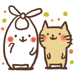 うさぎとねこすけ Line スタンプ Line Store