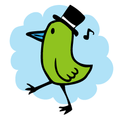 Little green bird
