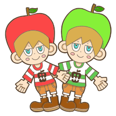 JONA and ORI -Twins Apple Brothers-