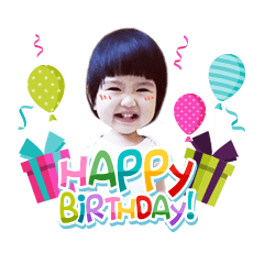 Princess April 1 year old – LINE貼圖 | LINE STORE