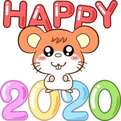 Happy New Year - Mouse 2020