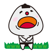 Everyday rice ball sumou Wrestler