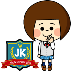 Sticker of -JK-