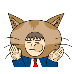 Cat salaryman