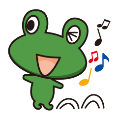 Pretty rain frog (Japanese version)