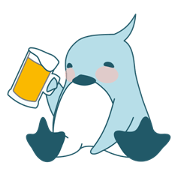 Sleepy Penguin in Summer