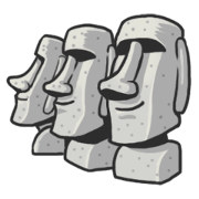 Stone Man Moai