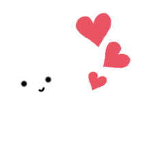 Emotion stamp on white