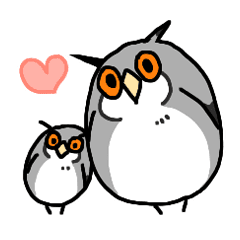 フクロウのスタンプ Line スタンプ Line Store フクロウのスタンプ Line スタンプ Line Store