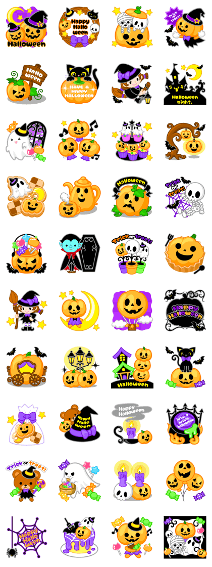 スタンプ無料get ハロウィンキャラスタンプ Stampick スタンピック