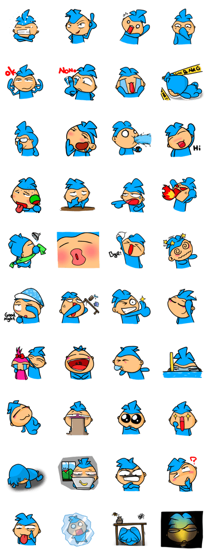 MonkeyBinBin's emoticons