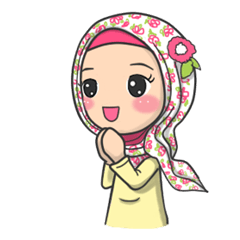 Flower  Hijab