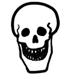 Simple skeleton stamp