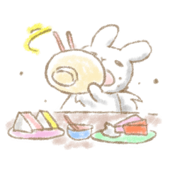 The OTAKU bunny's daily life.