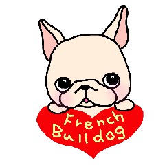 French Bulldog Stickers!