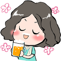 Cute Tipsy Woman