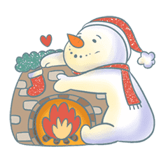 snowman merry xmas