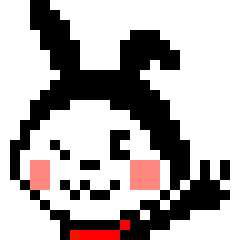 rabbit-hareconi(Pixelated version)