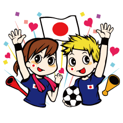 Football Team Cheer Stamp Line Stickers Line Store