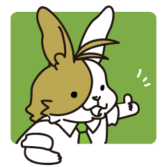 Rabbit's daily Stamp