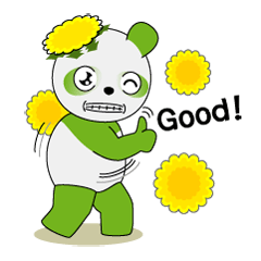 PANPOPO : Dandelion Panda
