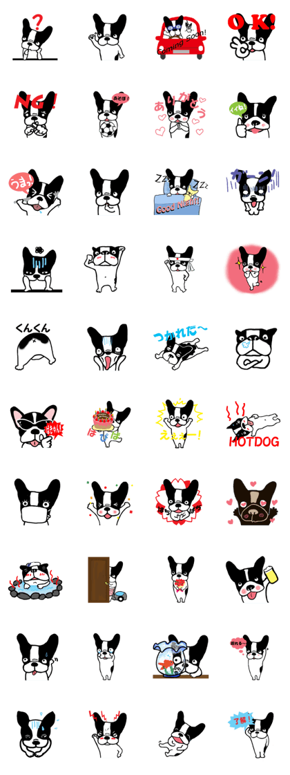 frenchbulldog P-chan