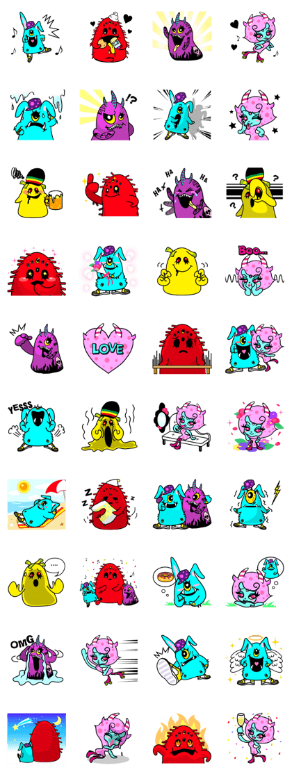 I luv monsters