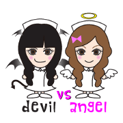 Nurse Angel vs Nurse Devil