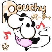[Pouchy] -cheek panda-