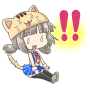Personification girls of animal