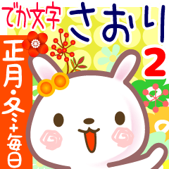 New Year & Daily Sticker for Saori 2