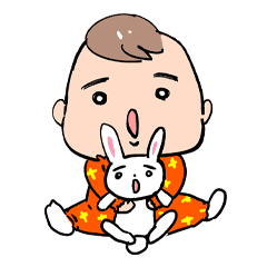 A Baby S Every Day Line Stickers Line Store A Baby S Every Day Line Stickers Line Store