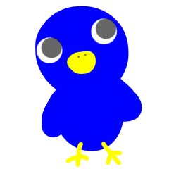 petit blue bird