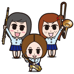 吹奏楽部 Line スタンプ Line Store 吹奏楽部 Line スタンプ Line Store