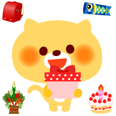 年間イベントスタンプ 春夏秋冬 行事対応 Line スタンプ Line Store