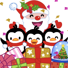 小企鵝吉吉-狂歡聖誕