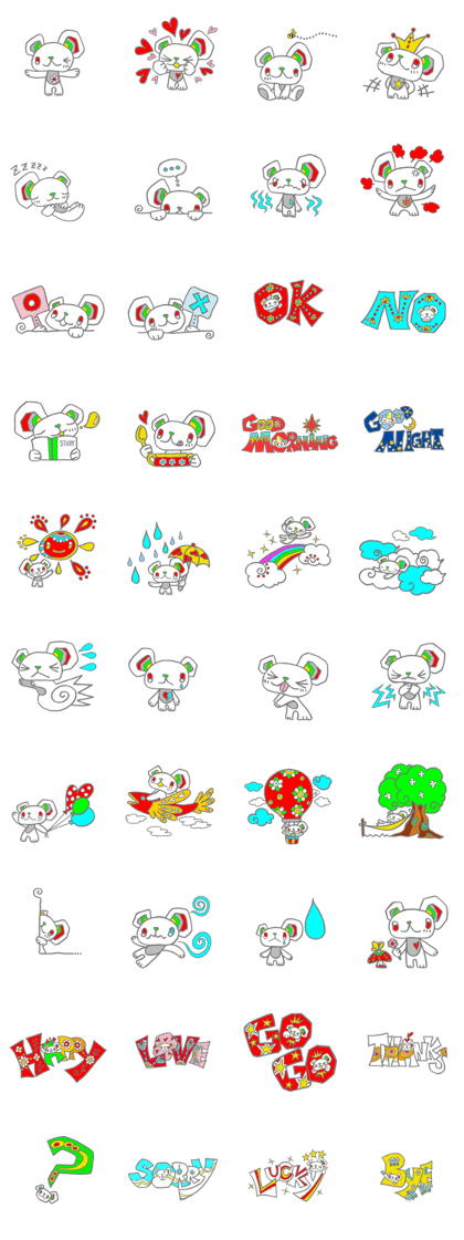 White Toco Bears (Toco Mania)