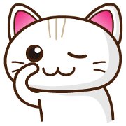 White cat Fabi's