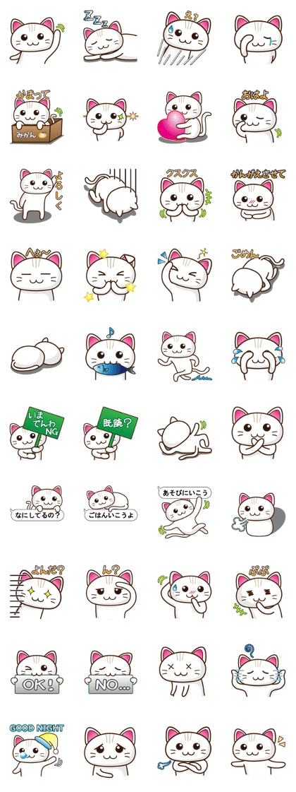 White cat Fabi's