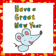 Sticker for New Year !